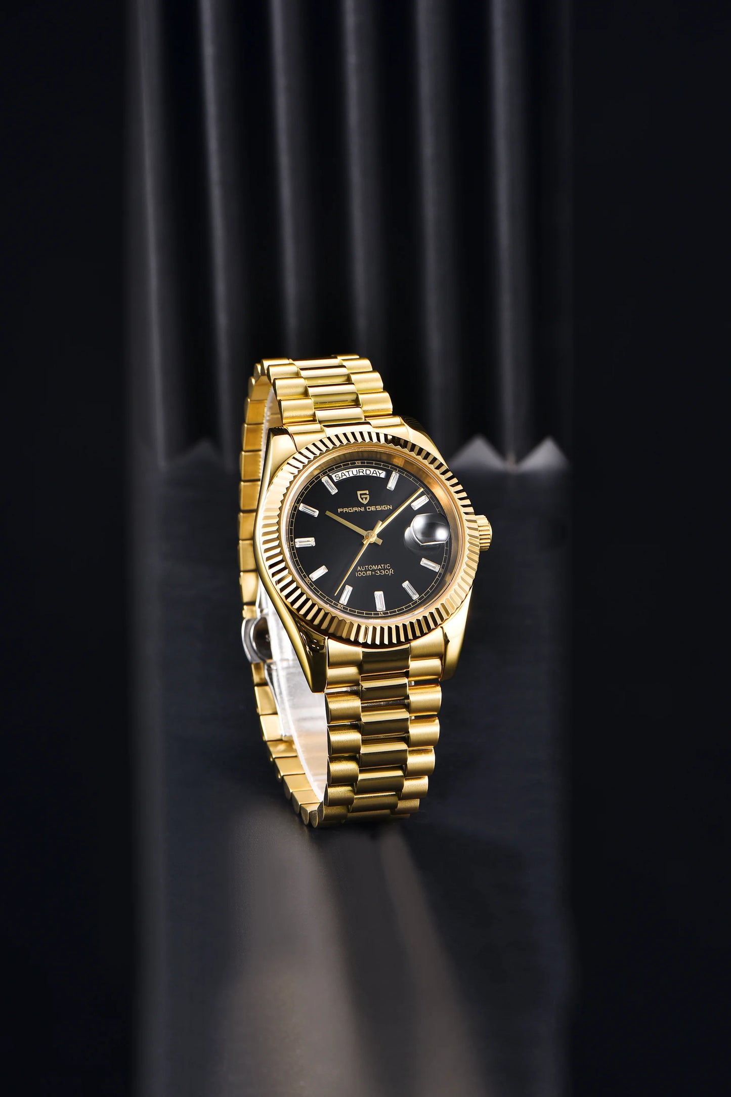 PAGANI DESIGN 2024 New DD40 NH36A Men's Watches Luxury Automatic Mechanical Watch For Men AR Sapphire Glass Date Wristwatch Men