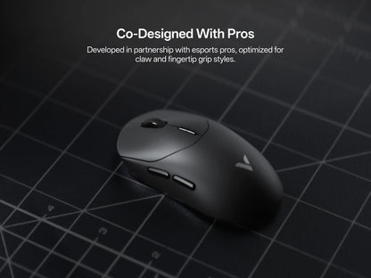 Rapoo VT2 MAX Wireless E-sports Gaming Mouse with 8K Polling Rate Optical Sensor Ergonomic Design 53g Lightweight for PC Latop