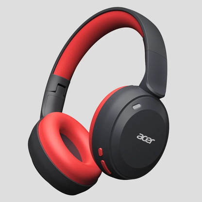 Acer Kids – écouteurs Bluetooth 6.0, limiteur de volume 85/94dB, écouteurs supra-auriculaires sans fil pliables pour IPad, temps de lecture de 60 heures pour les voyages