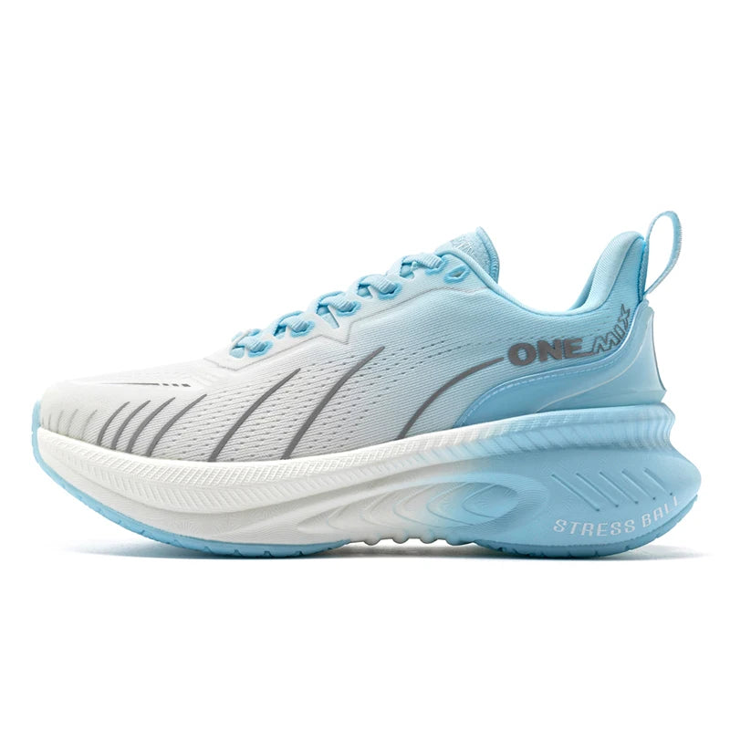 ONEMIX Women Sneakers Black Breathable Running Shoes for Woman 2024 Designer Free Shipping Pink Fashion Damping Sports Shoes