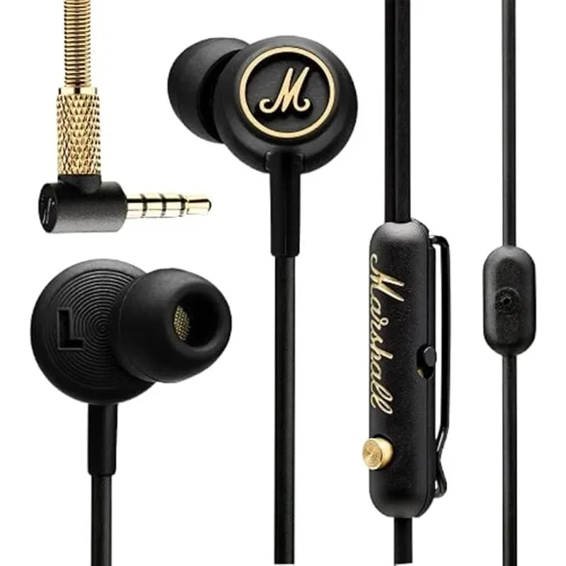 Marshall MOTIF II ANC True Wireless Earbuds Bluetooth Active Noise Cancelling Headphones Hi-Fi Deep Bass In-ear Earphones Mic