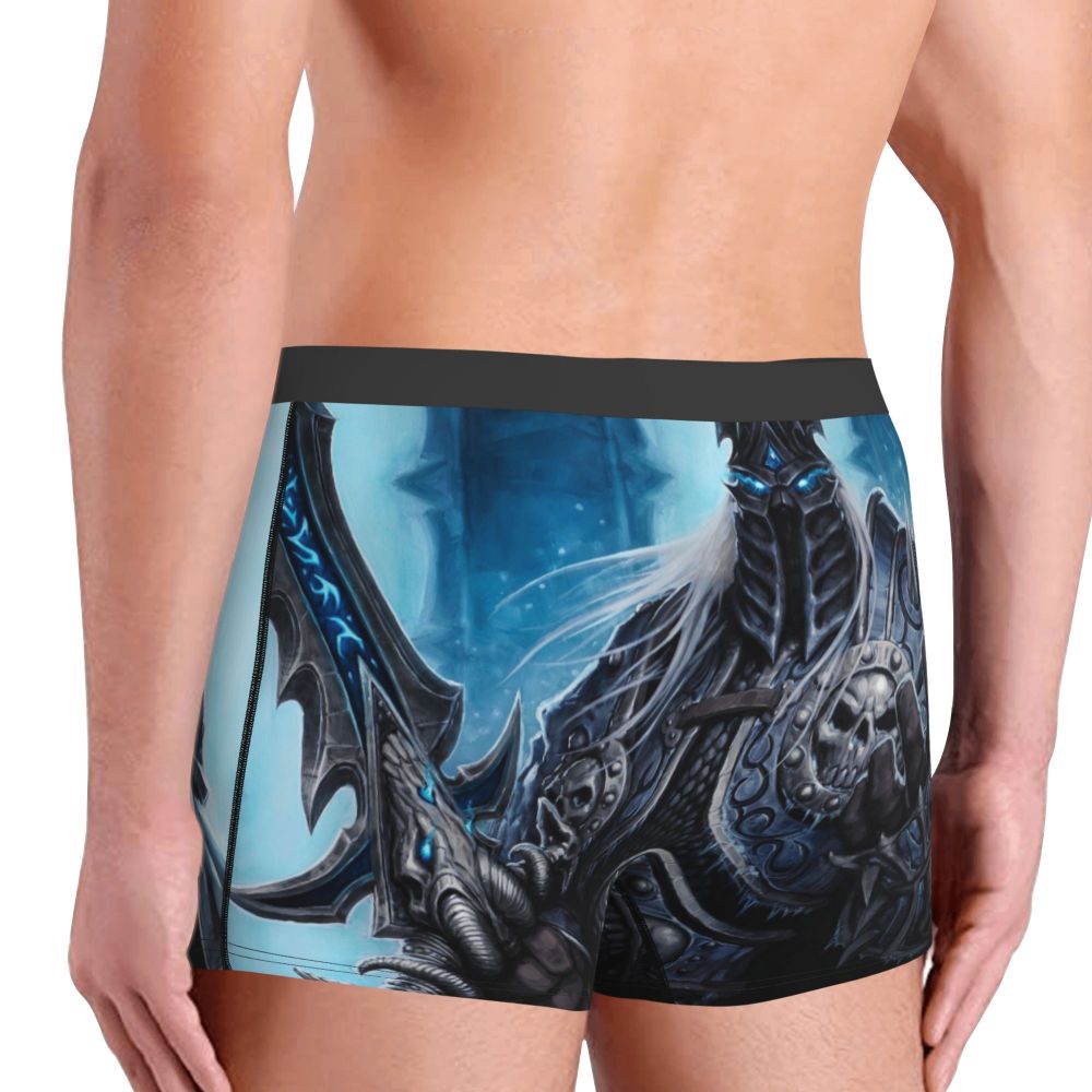 World of Warcraft Arthas-King Underpants Cotton Panties Male Underwear Sexy Shorts Boxer Briefs