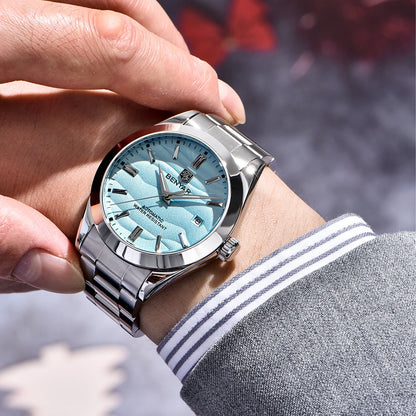 BENYAR Top Sand Series 40mm Hot Selling Mechanical Watch 316L Stainless Steel Simple 5 Bar Waterproof Automatic Men's Watch