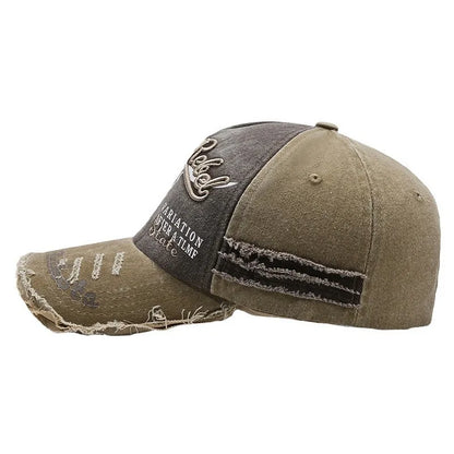 Gorra de béisbol para hombre en algodón lavado, estilo retro, para las cuatro estaciones, ideal para deporte al aire libre, accesorio de moda masculina