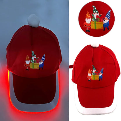 Modieuze lichtgevende baseballpet met LED-verlichting, hiphop-pet voor bar en club, fluorescerende hoed voor heren en dames, DJ-dansaccessoire en kostuumprop