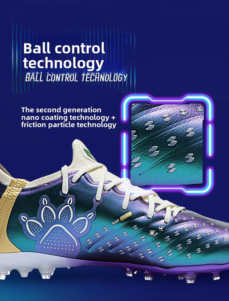 Kelme Adult Football Shoes MG Short Nail Men's Training Football Boots Professional Competition Grass-Specific Soccer Shoes