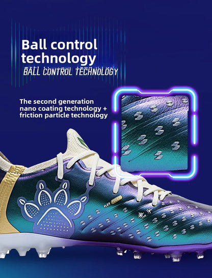 Kelme Adult Football Shoes MG Short Nail Men's Training Football Boots Professional Competition Grass-Specific Soccer Shoes