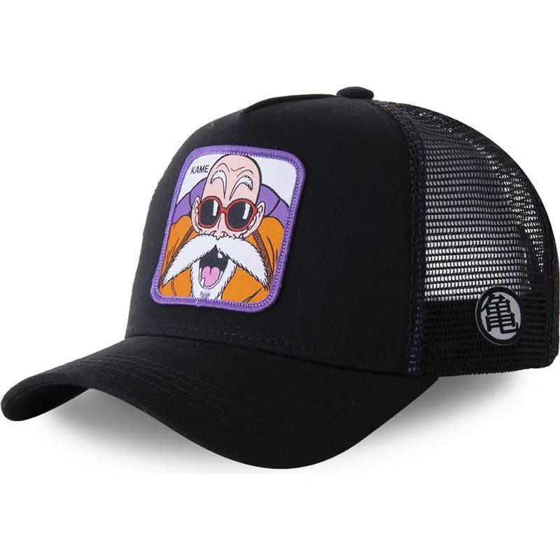 Dragon Ball Z stílusú anime Son Goku pamut új baseball sapka férfiaknak és nőknek, hiphop, apáknak, állítható hálós sapka, teherautós sapka