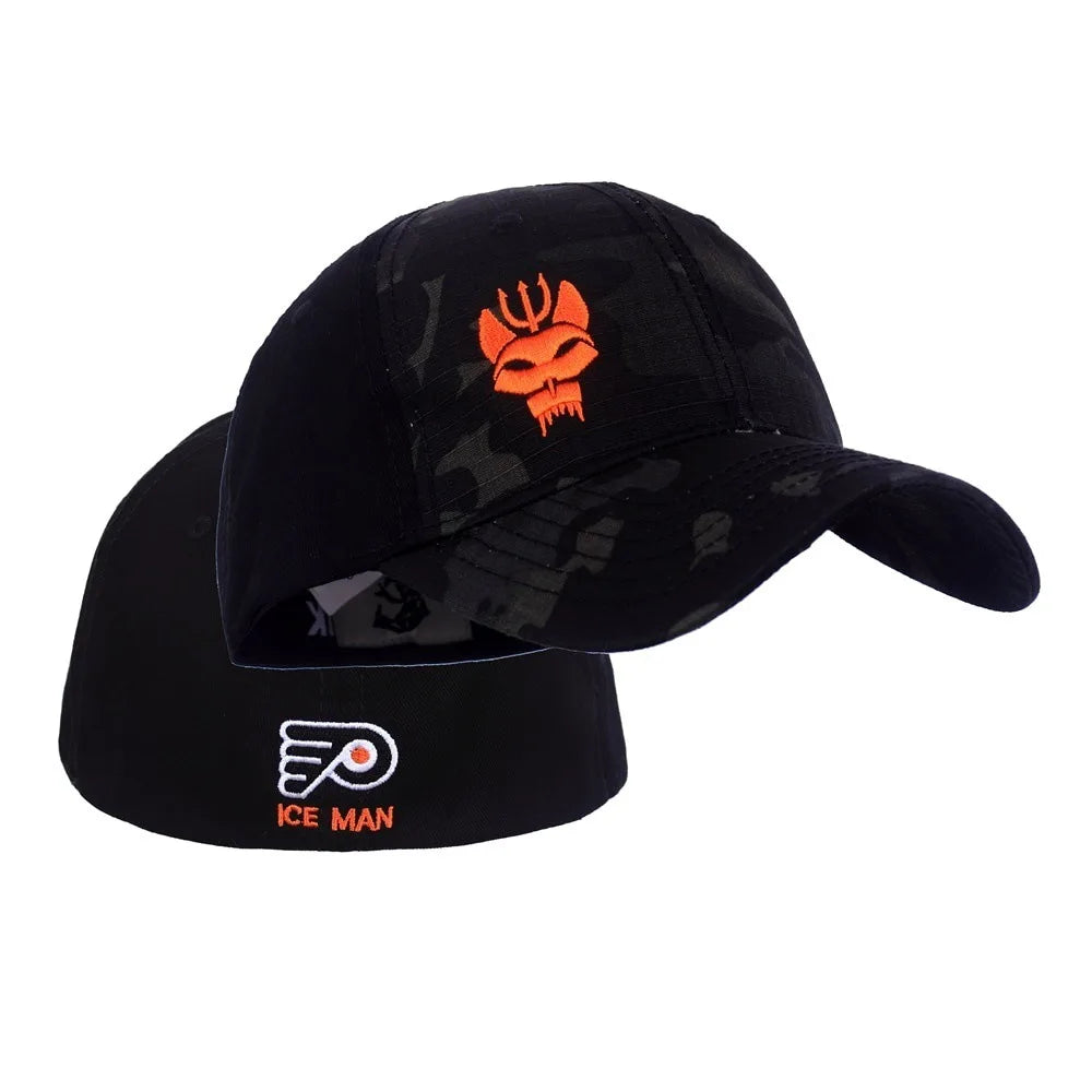 Trendy Seal Team Series Baseball Caps National Flag Cotton Snapback Hat Acrylic Fibers Stretchable Hat