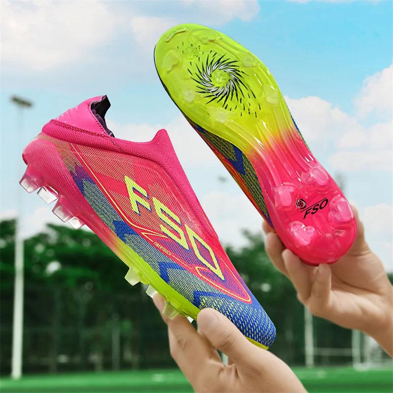 Pánska outdoorová futbalová obuv, profesionálna futbalová obuv, kopačky na futbalové ihrisko TF/FG, pohodlné protisklzové tréningové tenisky, veľkosti 35–45