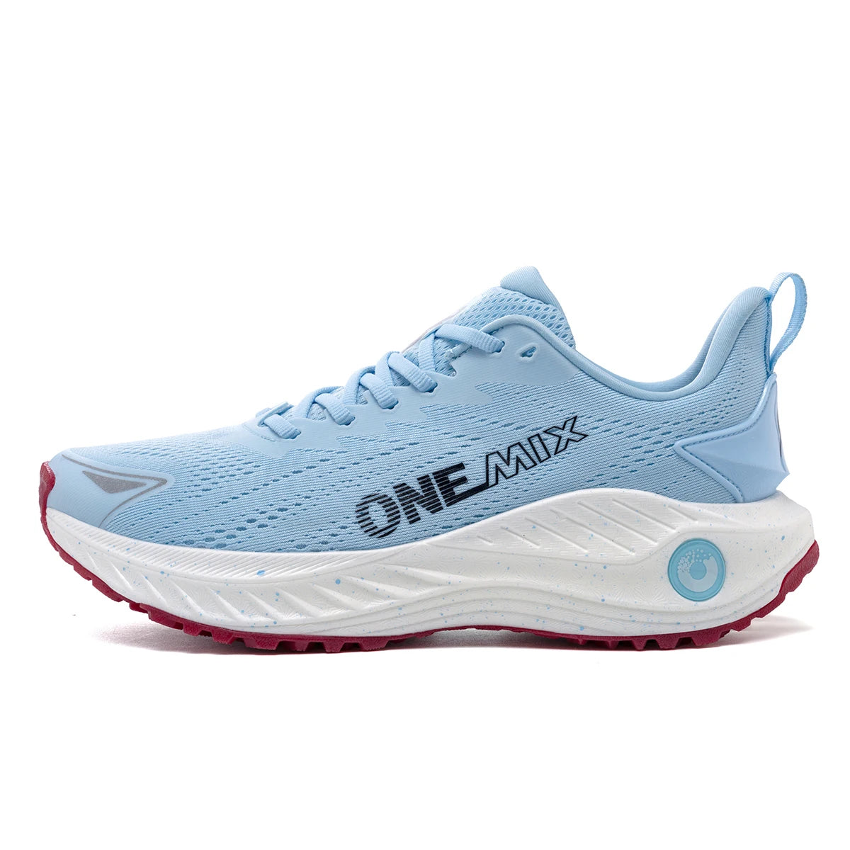 O-Resilio løbesko til mænd med støddæmpning og stabilitet, lette udendørs sports- og fritidssneakers i mesh med snørebånd til fitness og jogging
