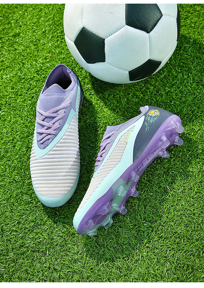 Pánske futbalové kopačky, športová futbalová obuv, outdoorové kopačky, dospelí, protišmykové, chlapčenské, s dlhými hrotmi, tréningové, priedušné, na zápas, pohodlné