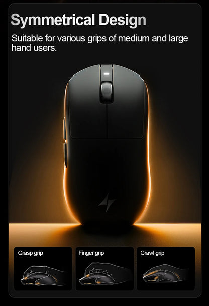 ATK Dragonfly A9 Ultra bežični gaming miš PAW3950 ultra lagan, tromodalni, ergonomski e-sports miš za igrače FPS igara A9 SE Plus