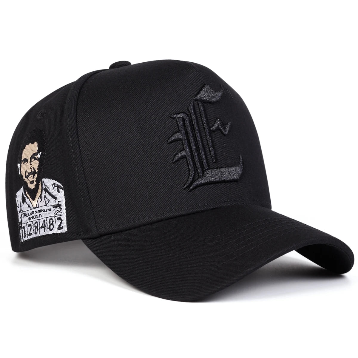 Unisex E hímzéses baseball sapkák tavaszi-őszi szabadtéri állítható alkalmi sapkák napvédő sapka sportsapka
