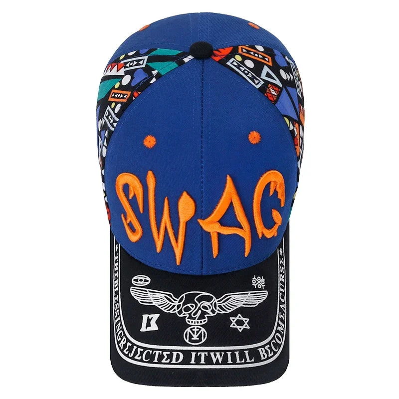 New Casual Fashion Letter Embroidery Printing Baseball Cap Outdoor Sunscreen Sunshade Hat