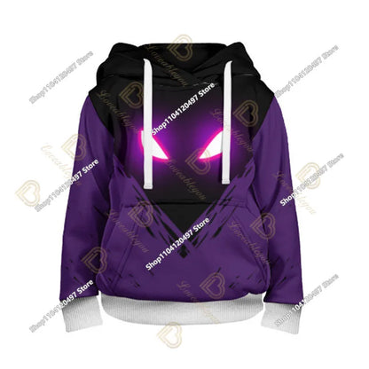 2-14Y Sweatshirt Fortnite Child Print Hoodie Sweatshirts Boys Girls Fashion Harajuku Jacket Kids Clothes Games Cosplay Costume