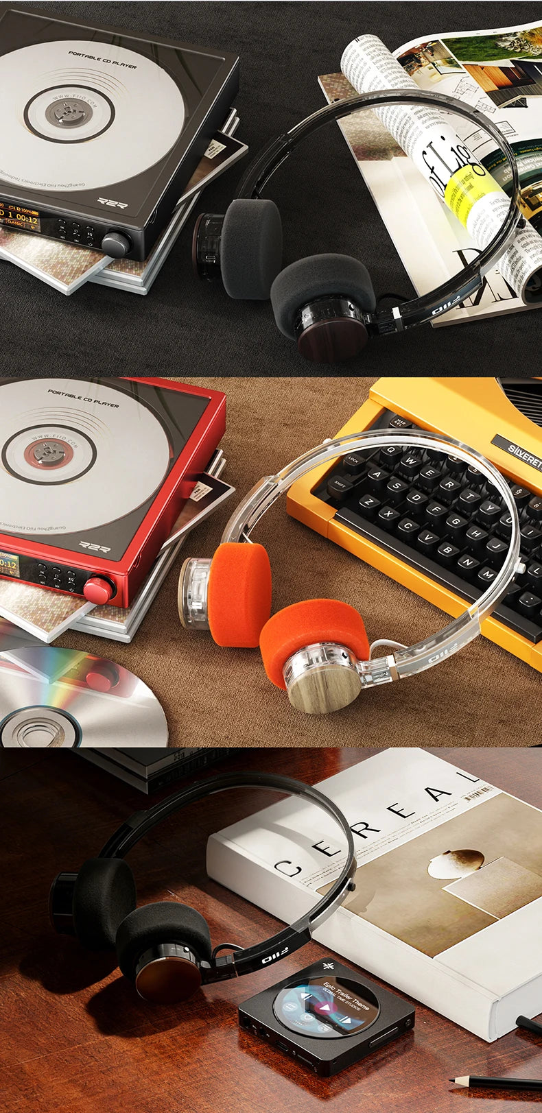 FIIO EH11 On-Ear-Bluetooth-Kopfhörer – Hi-Res LDAC kabelloses Bass-Headset, 30H Akku, Dual-Device-Verbindung & leichtes Retro-Design