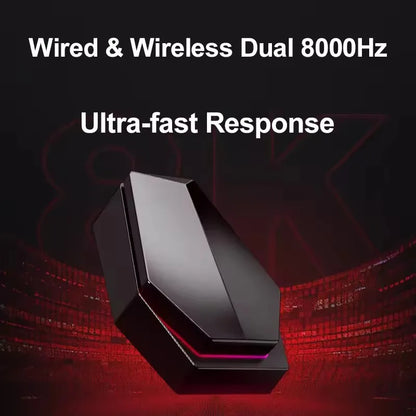 ATK BlazingSky F1 Extreme vezeték nélküli gaming egér, PAW3950 Ultra, két üzemmód, 8000Hz, 35g, könnyű e-sport FPS egér