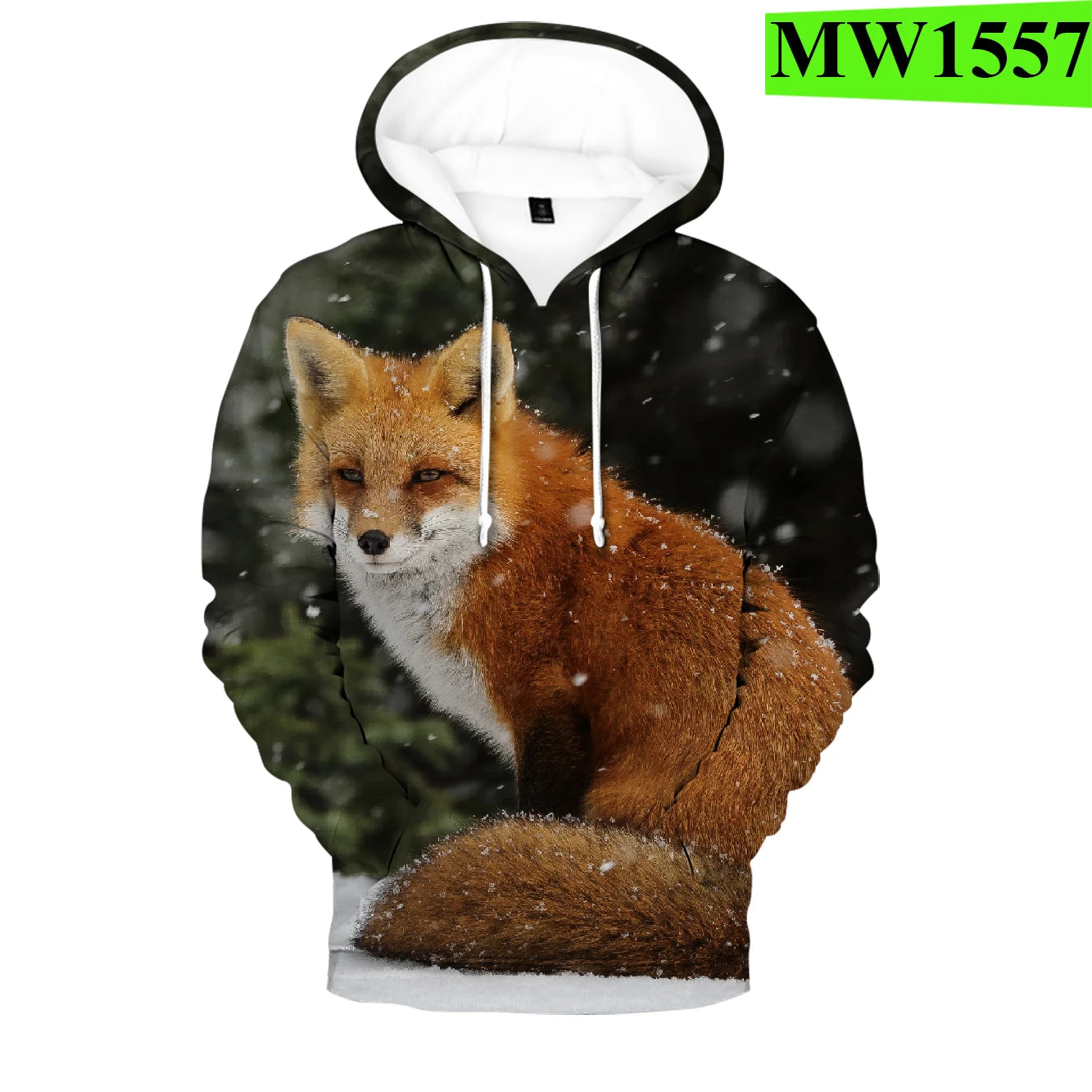 Sudaderas con capucha y sudaderas casuales con estampado 3D de zorro, cómodas y originales, estilo hip hop popular, para hombre/mujer y adulto/niño