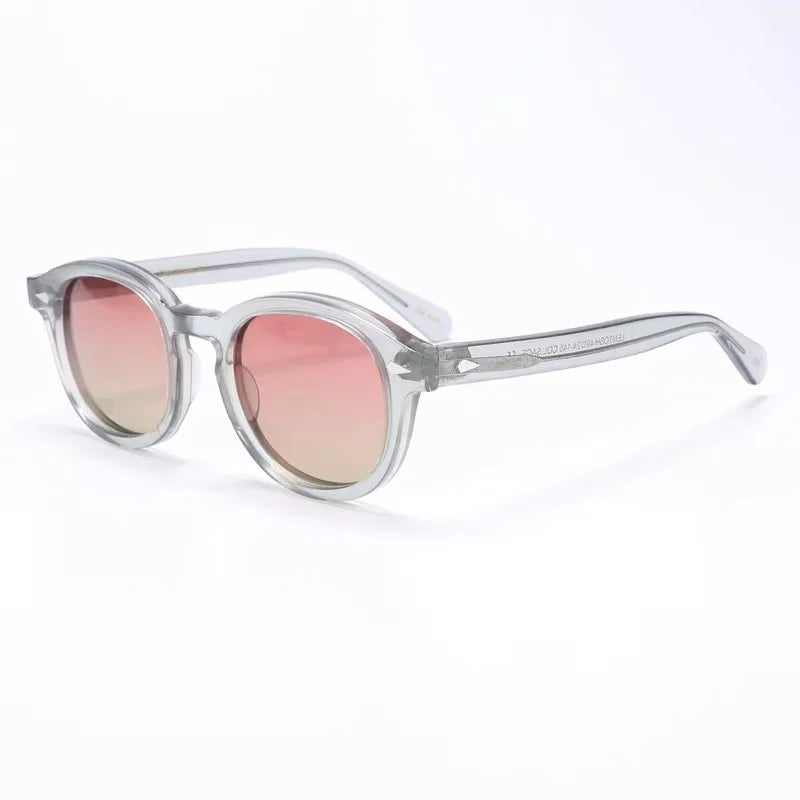 Authentic Johnny Depp LEMTOSH Premium Trendy Polarized Men Women Sun Glasses Vintage Acetate Frames Square Male Couple Eyewear