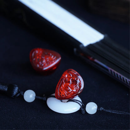 Écouteurs intra-auriculaires Tangzu Waner 2 Red Lion Bass Edition à transducteur dynamique, son de haute qualité, port confortable, écouteurs filaires