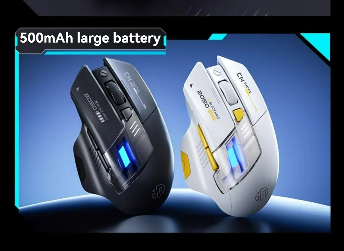 Inphic A9 Explorer V2 Three-mode Gaming Mouse Indicator DPI Adjustable Macro-driver Ergonomics 12000DPI 1000Hz rate of return
