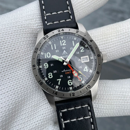 STEELFLIER Ufficiale SF792 GMT Orologio da polso meccanico Movimento NH34 Super BGW9 C3 Luminoso Impermeabile fino a 200 m Orologio da immersione di lusso da uomo
