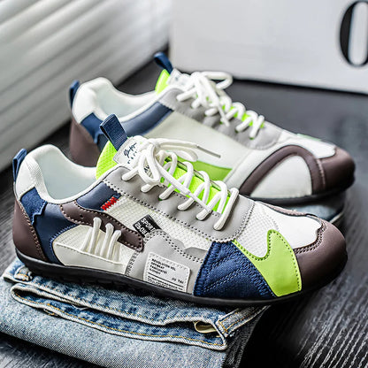 Męskie codzienne sportowe buty outdoorowe do wędrówek, modne, streetwearowe i wygodne