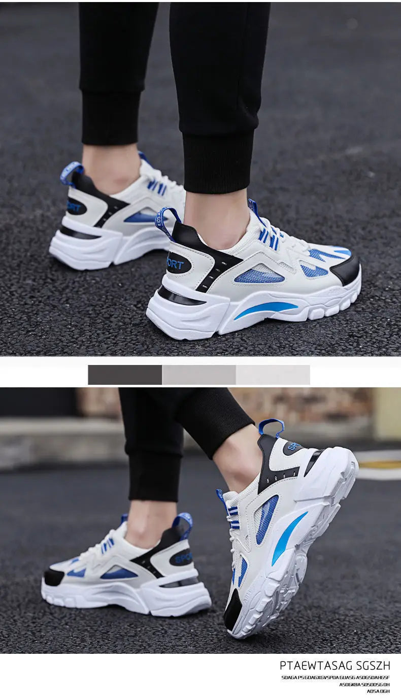 Neue Outdoor-Freizeitschuhe für Herren, modische Sportschuhe, leichte, bequeme und atmungsaktive Herrenschuhe