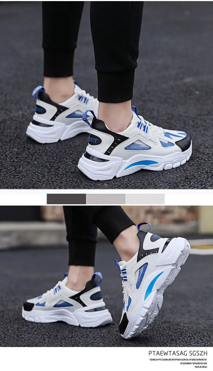 Neue Outdoor-Freizeitschuhe für Herren, modische Sportschuhe, leichte, bequeme und atmungsaktive Herrenschuhe