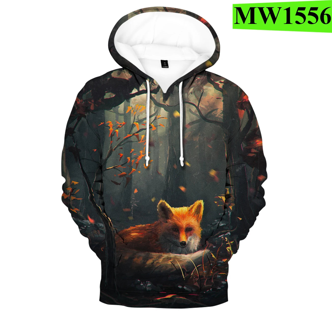 Sudaderas con capucha y sudaderas casuales con estampado 3D de zorro, cómodas y originales, estilo hip hop popular, para hombre/mujer y adulto/niño