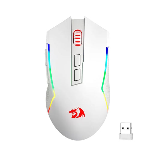 Redragon M693 Wireless Gaming Mouse, Tri-Mode Bluetooth & 2.4GHz RGB Gaming Mouse, 8000 DPI Wireless/Wired Gaming Mouse for PC, Mac & Laptop