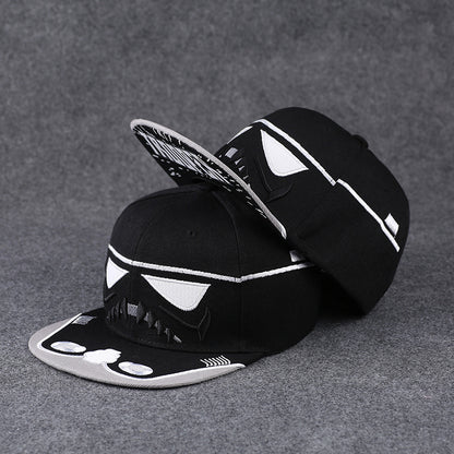 Gorra de béisbol unisex con alfabeto, estilo urbano de verano, bordada, con botón trasero, para exteriores, hip hop, ajustable y casual para hombre y mujer