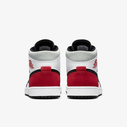 Nike originele Air Jordan 1 AJ1 heren mid-top sportieve basketbalschoen met demping 852542-100