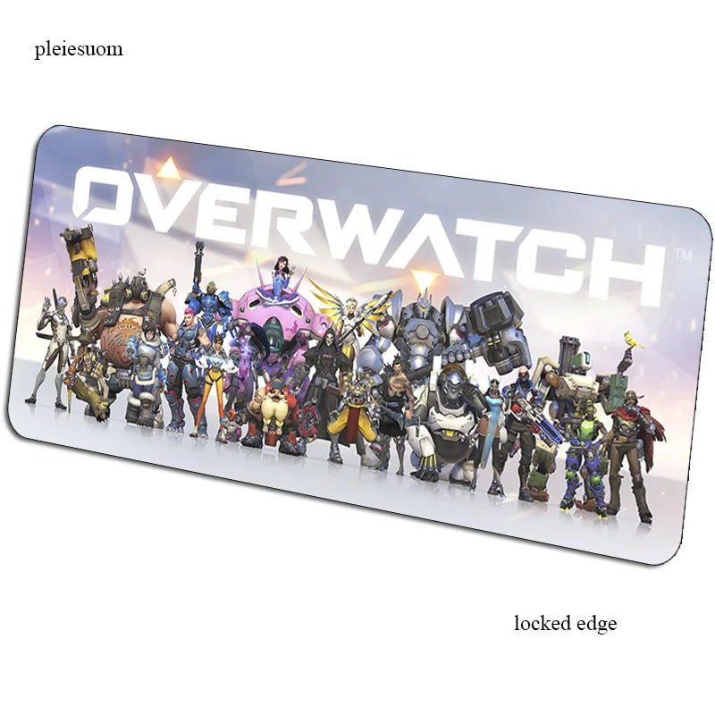 Overwatch mouse pad HD print gaming mousepad game 900x400x3mm mouse pad gamer computer desk cheapest mat notebook mousemat PC