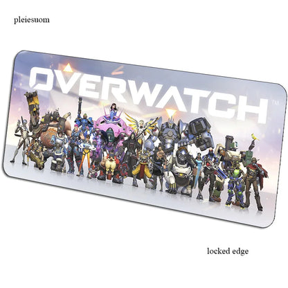 Overwatch mouse pad HD print gaming mousepad game 900x400x3mm mouse pad gamer computer desk cheapest mat notebook mousemat PC