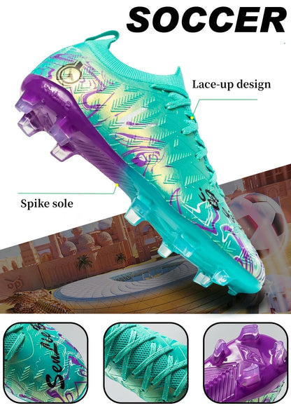 Professional Soccer Sneakers for Men and Women High Quality Fashion Men's Football Cleats Large Size 46 Futsal Shoes Men's Trainers