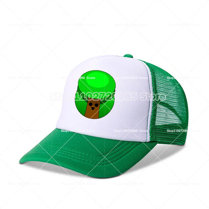 Sprunkis baseball sapka – egyszerű, divatos, sportos, alkalmi fejfedő – népszerű játék, anime-figurás sapkák – nyári napvédő sapka – születésnapi ajándék