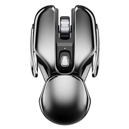 Rechargeable Mute Wireless Mouse USB Ergonomics Metal Receiver Desktop Waterproof Gaming Mouses PC Laptop Tools