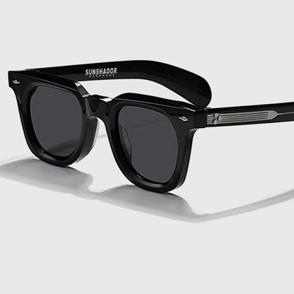 Luxury Brand Designer Classic Acetate Tortoise High Quality Sunglasses Man Retro Eyewear Fashion Men Outdoor Eyeglasses 148mm