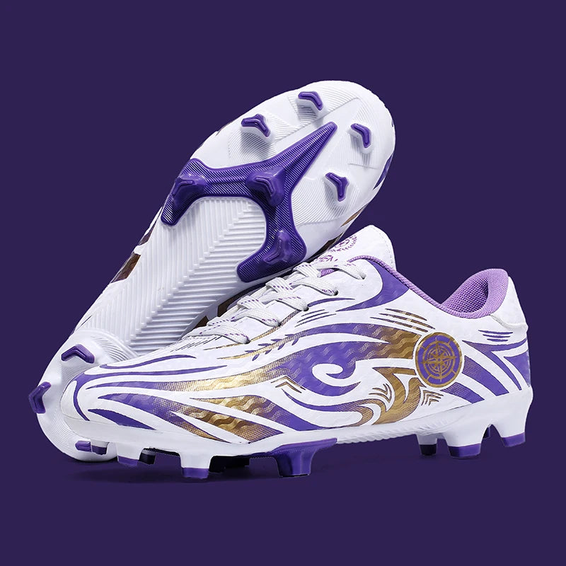 Herren-Fußballschuhe, komfortabel und atmungsaktiv, für Jungen, leicht, rutschfest, Trainingsschuhe für Rasen, Kunstrasen und Outdoor-Sport