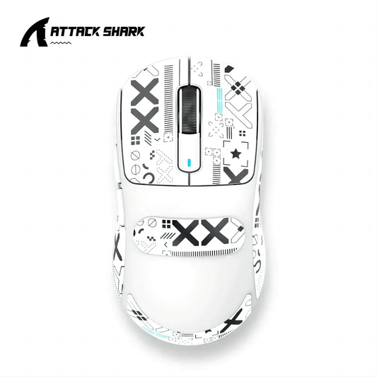 Attack Shark X3 PAW3395 Wireless Gaming Mouse, Tri-Mode Lightweight Gaming Mouse, 26K DPI Bluetooth & 2.4G Rechargeable Gaming Mouse for PC, Laptop, Windows & Mac