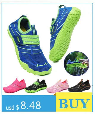 Children Swimming Water Shoes Quick Dry Beach Aqua Shoe Boy Girl Barefoot Sports Wading Sneakers Kids Diving Fishing Surf Sandal