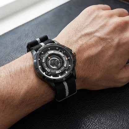 BERNY Automatic Skeleton Watch For Men 3D Dial 5ATM Luminous Sapphire 316L Steel MIYOTA 82S0 Mechanical Top Luxury Men's Watches