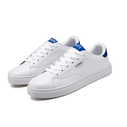 Men's Casual Skateboarding Shoes White Outdoor Leisure Sneakers Breathable Walking Shoes Flat Shoes Chaussure Homme 39-48
