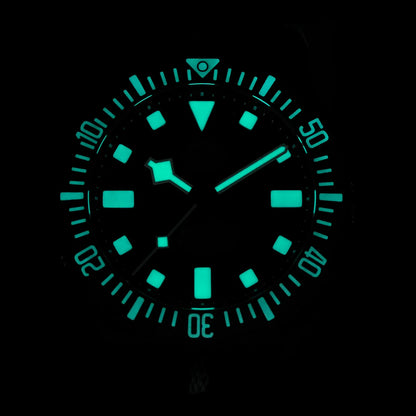 Watchdives EXD 40Mm Titanium Dive Watch Men's VH31 Sweep Quartz Watches 200 Waterproof AR Sapphire BGW9 Luminous 316L Wristwatch