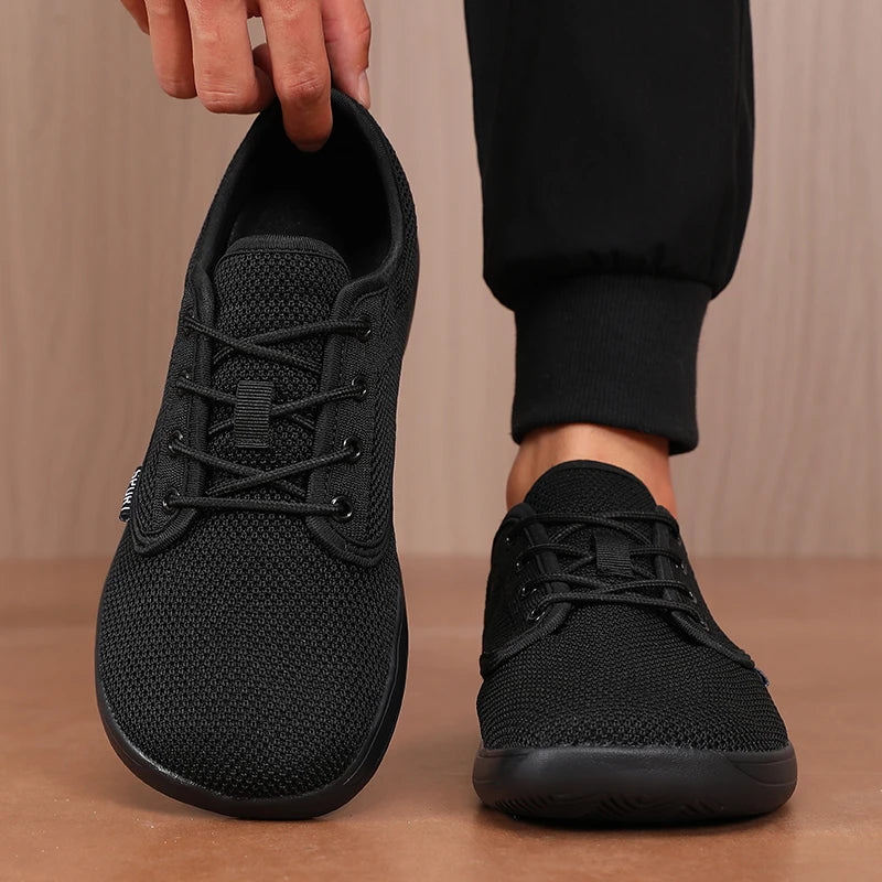 Barefoot Shoes, Men's Casual Running Sports, Breathable One-Foot Shoes, Lightweight and Minimalist Walking Shoes, Oversized