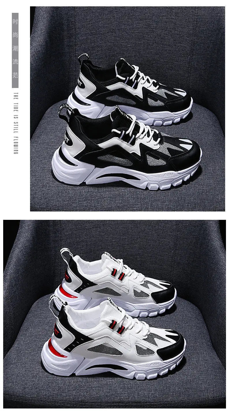 Neue Outdoor-Freizeitschuhe für Herren, modische Sportschuhe, leichte, bequeme und atmungsaktive Herrenschuhe