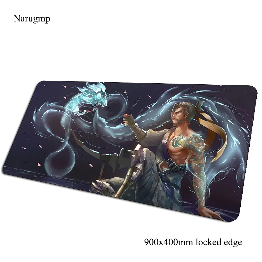 overwatch mouse pad Birthday Computer mat 900x400x3mm gaming mousepad large present padmouse keyboard games pc gamer desk