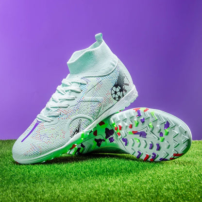 Nieuwe voetbalschoenen voor heren, ademende trainingsschoenen met noppen voor gras, lange spikes voor wedstrijden, indoor sneakers, ultralicht, dropshipping